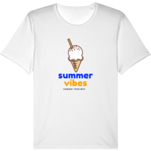 T-Shirt aus Bio-Baumwolle - Imaginer Summer Vibes