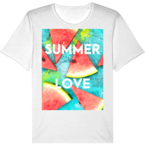 T-Shirt aus Bio-Baumwolle - Imaginer Summer Love