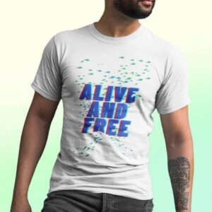 T-Shirt aus Bio-Baumwolle - Creator Alive And Free